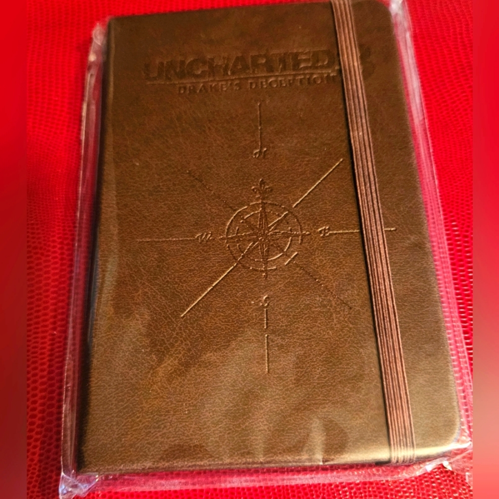 Uncharted 3 Drakes Journal and Leather Bracelet